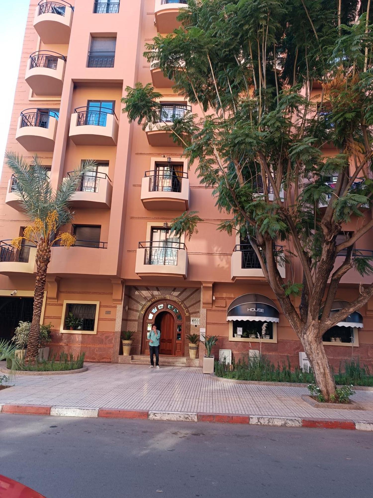Appart Rose Centre De Marrakech Marrakesh Extérieur photo